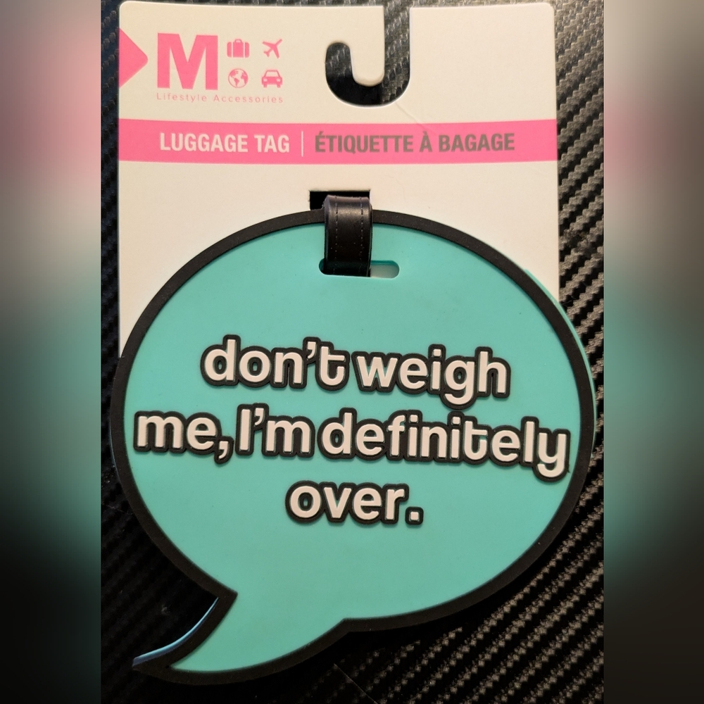 Teal Luggage Tag